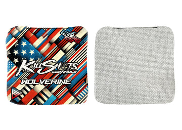 Killshots Cornhole | Wolverine Series | Limited Designs | 2025 ACL Pro Cornhole Bags