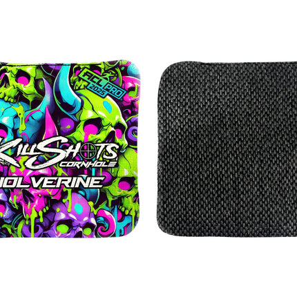 Killshots Cornhole | Wolverine Series | Limited Designs | 2025 ACL Pro Cornhole Bags