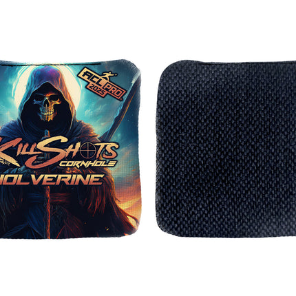 Killshots Cornhole | Wolverine Series | Limited Designs | 2025 ACL Pro Cornhole Bags