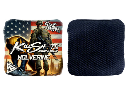 Killshots Cornhole | Wolverine Series | Limited Designs | 2025 ACL Pro Cornhole Bags