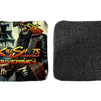 Killshots Cornhole | Wolverine-L Series | Limited Designs | 2025 ACL Pro Cornhole Bags