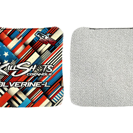 Killshots Cornhole | Wolverine-L Series | Limited Designs | 2025 ACL Pro Cornhole Bags