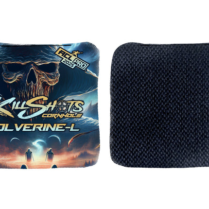 Killshots Cornhole | Wolverine-L Series | Limited Designs | 2025 ACL Pro Cornhole Bags