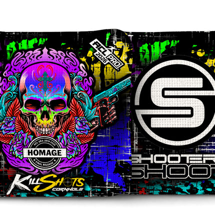 Killshots Cornhole | All Series | ACL 2026 Certified | Cornhole Bags | Limited "Homage" Edition