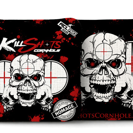 Killshots Cornhole | All Series | ACL 2026 Certified | Cornhole Bags | Limited "Homage" Edition
