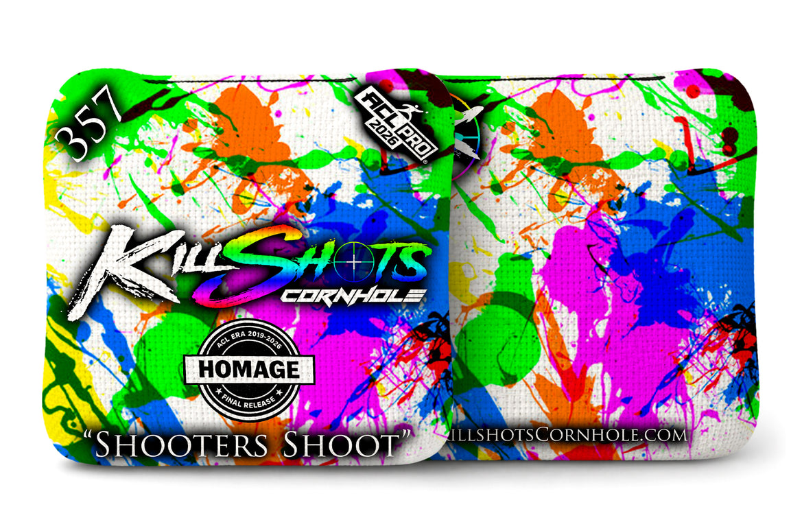 Killshots Cornhole | All Series | ACL 2026 Certified | Cornhole Bags | Limited "Homage" Edition