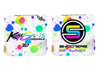 Splatter Multi-Color White