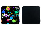 Splatter Multi-Color Black
