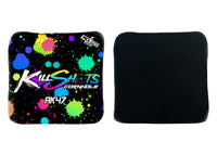 Splatter Multi-Color Black