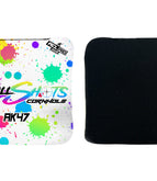 Splatter Multi-Color White