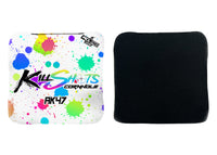 Splatter Multi-Color White