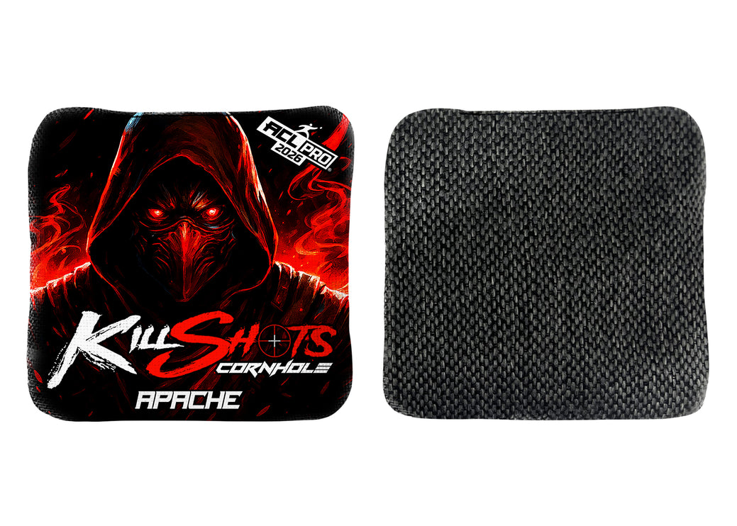 Killshots Cornhole | Apache Series | 2026 ACL PRO | Cornhole Bags | Limited Edition Designs