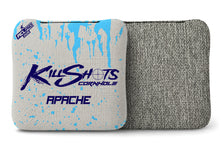 Blood Drip Silver & Blue