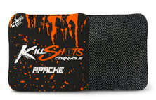 Blood Drip Grey & Orange