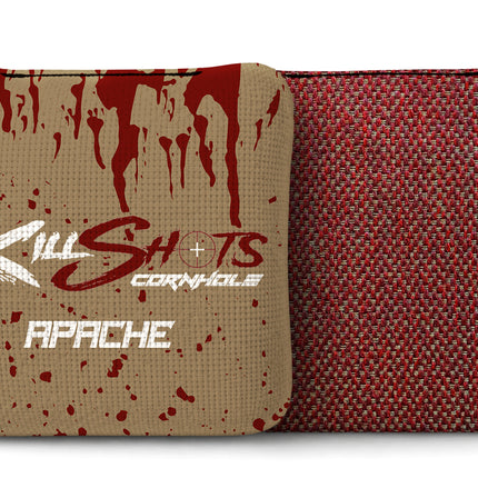 Killshots Cornhole | Apache Series | 2026 ACL PRO | Cornhole Bags | Stock Designs