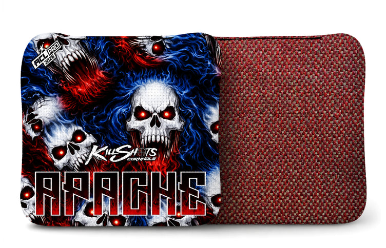 Killshots Cornhole | Apache Series | 2026 ACL PRO | Cornhole Bags | Limited Edition Designs
