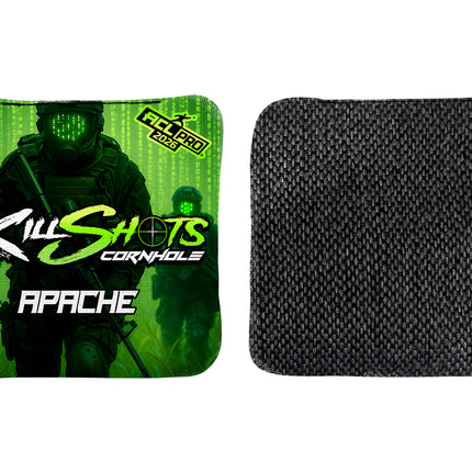 Killshots Cornhole | Apache Series | 2026 ACL PRO | Cornhole Bags | Limited Edition Designs