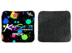 Splatter Multi-Color Black