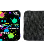 Splatter Multi-Color Black