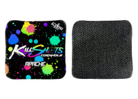 Splatter Multi-Color Black