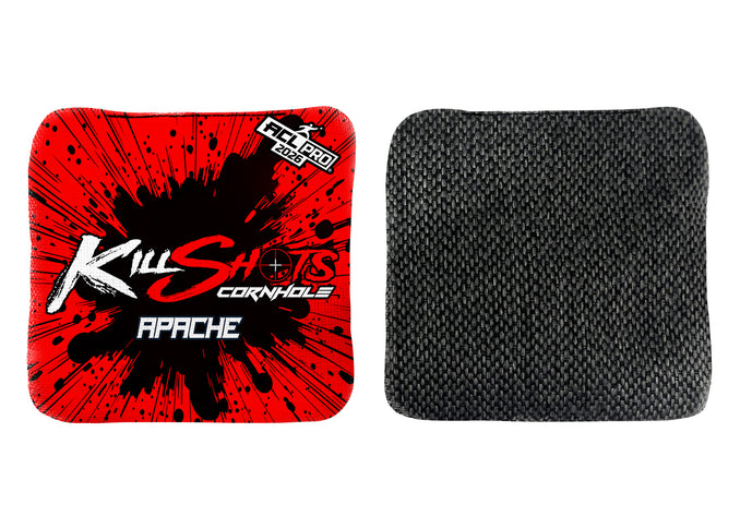 Killshots Cornhole | Apache Series | 2026 ACL PRO | Cornhole Bags | Stock Designs