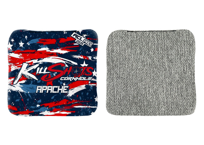 Killshots Cornhole | Apache Series | 2026 ACL PRO | Cornhole Bags | Limited Edition Designs