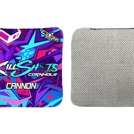 Killshots Cornhole | Cannon Series | 2026 ACL COMP | Cornhole Bags | Limited Edition Designs