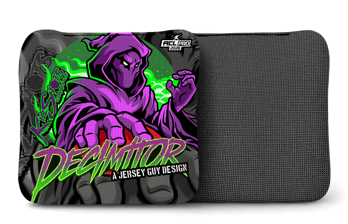 Killshots Cornhole | Multiple Series | ACL 2026 Certified | Cornhole Bags | Jersey Guy Collab | Limited "Homage" Edition