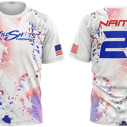 Killshots Cornhole | Limited 'Valor' Edition Bundle | 2026 ACL Certified Cornhole Bags & Premium Jersey