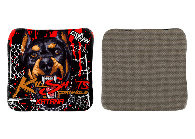 Killshots Cornhole | Katana Series | 2026 ACL COMP | Cornhole Bags | Limited Edition Designs