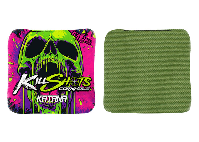 Killshots Cornhole | Katana Series | 2026 ACL COMP | Cornhole Bags | Limited Edition Designs