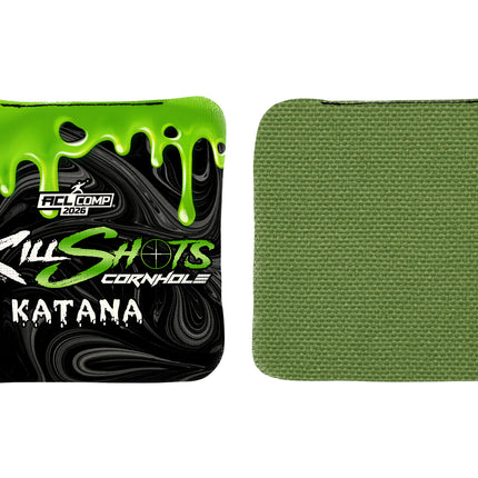 Killshots Cornhole | Katana Series | 2026 ACL COMP | Cornhole Bags | Limited Edition Designs