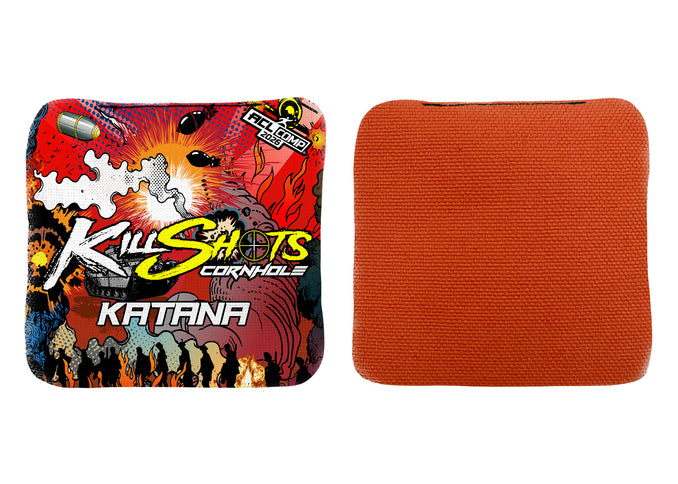 Killshots Cornhole | Katana Series | 2026 ACL COMP | Cornhole Bags | Limited Edition Designs