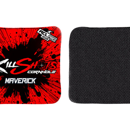 Killshots Cornhole | Maverick Series | 2026 ACL PRO | Cornhole Bags | Stock Designs
