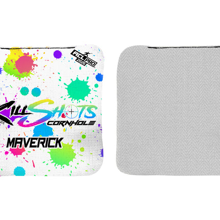 Killshots Cornhole | Maverick Series | 2026 ACL PRO | Cornhole Bags | Stock Designs