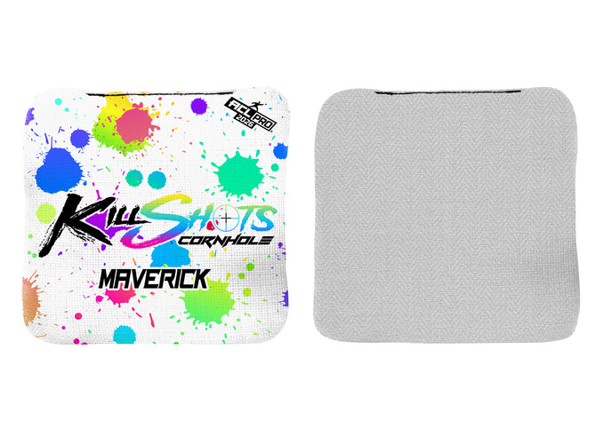 Killshots Cornhole | Maverick Series | 2026 ACL PRO | Cornhole Bags | Stock Designs