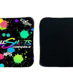 Splatter Multi-Color Black