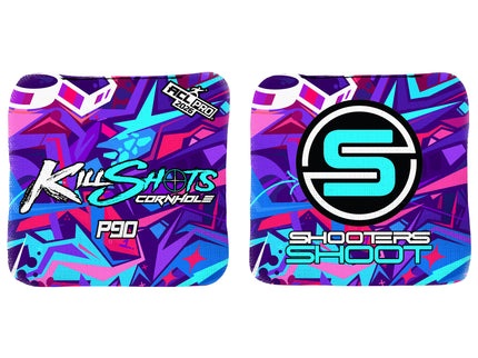 Killshots Cornhole | P90 Series | 2026 ACL PRO | Cornhole Bags | Limited Edition Designs
