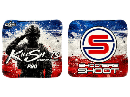 Killshots Cornhole | P90 Series | 2026 ACL PRO | Cornhole Bags | Limited Edition Designs