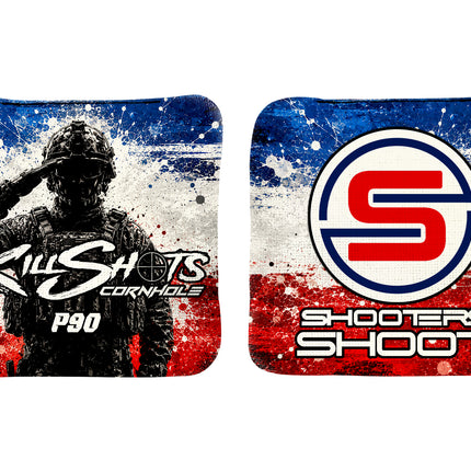 Killshots Cornhole | P90 Series | 2026 ACL PRO | Cornhole Bags | Limited Edition Designs
