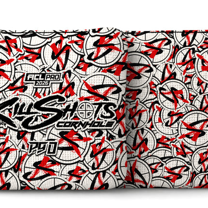 Killshots Cornhole | P90 Series | 2026 ACL PRO | Cornhole Bags | Limited Edition Designs