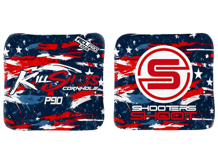 Killshots Cornhole | P90 Series | 2026 ACL PRO | Cornhole Bags | Limited Edition Designs