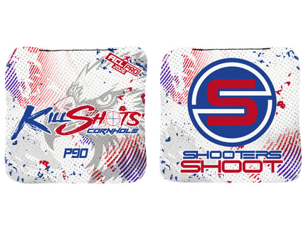 Killshots Cornhole | P90 Series | 2026 ACL PRO | Cornhole Bags | Limited Edition Designs