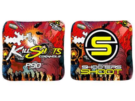 Killshots Cornhole | P90 Series | 2026 ACL PRO | Cornhole Bags | Limited Edition Designs