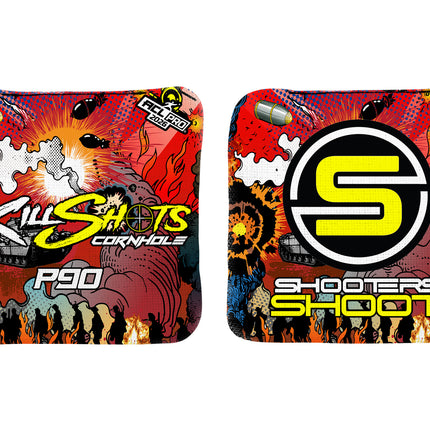 Killshots Cornhole | P90 Series | 2026 ACL PRO | Cornhole Bags | Limited Edition Designs