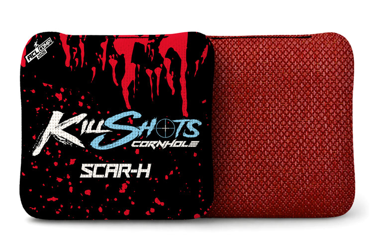 Killshots Cornhole | Scar-H Series | 2026 ACL COMP | Cornhole Bags | Stock Designs