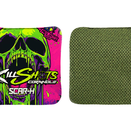 Killshots Cornhole | Scar-H Series | 2026 ACL COMP | Cornhole Bags | Limited Edition Designs