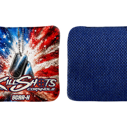 Killshots Cornhole | Scar-H Series | 2026 ACL COMP | Cornhole Bags | Limited Edition Designs