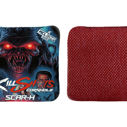 Killshots Cornhole | Scar-H Series | 2026 ACL COMP | Cornhole Bags | Limited Edition Designs