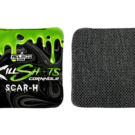Killshots Cornhole | Scar-H Series | 2026 ACL COMP | Cornhole Bags | Limited Edition Designs